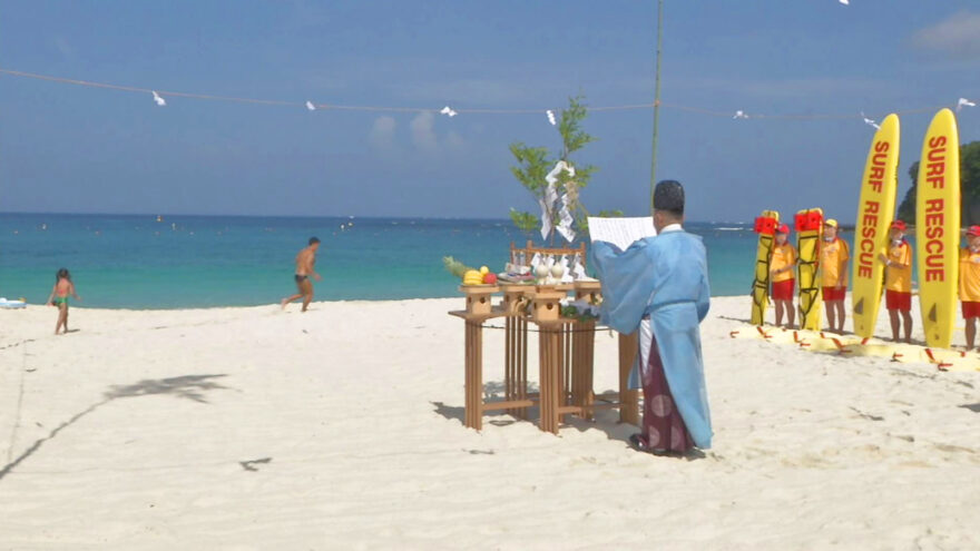 夏本番！！  白浜と串本で 海開き