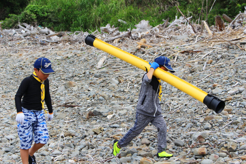 ボーイスカウトによる海岸清掃活動！【海ごみゼロウィーク】