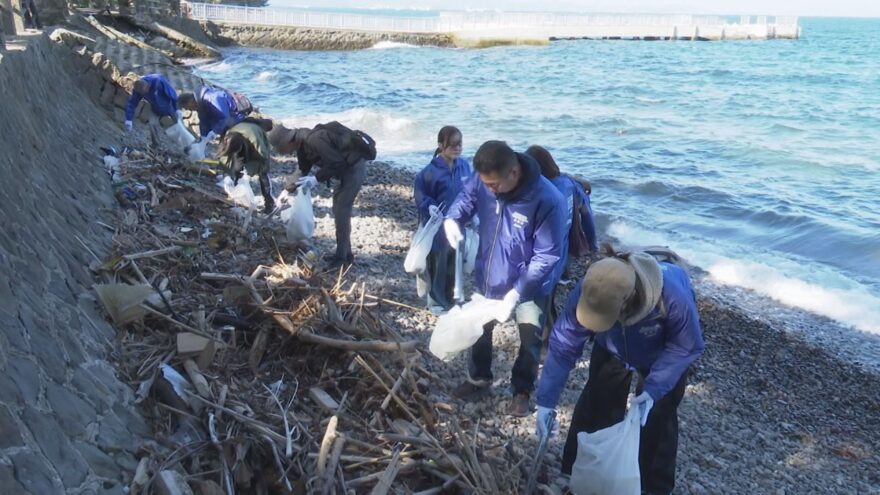 「海ごみゼロ」を目指して 友ヶ島清掃活動