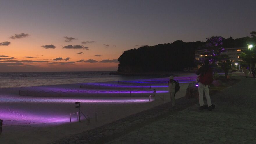 白良浜ライトパレード